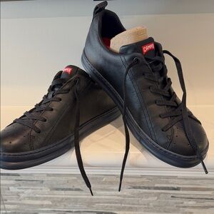 Camper Black Leather Men's Sneakers